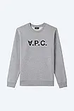 AllOriginal com ua Бавовняна кофта A.P.C. Sweat Vpc чоловіча колір сірий з аплікацією COECQ.H27378-DARKNAVY, фото 6