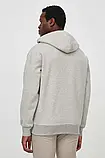 AllOriginal com ua Бавовняна кофта Gant чоловіча колір сірий з капюшоном з принтом РОЗМІРИ ЗАПИТУЙТЕ, фото 4