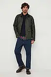 AllOriginal com ua Бавовняна куртка Barbour колір зелений перехідна РОЗМІРИ ЗАПИТУЙТЕ, фото 3
