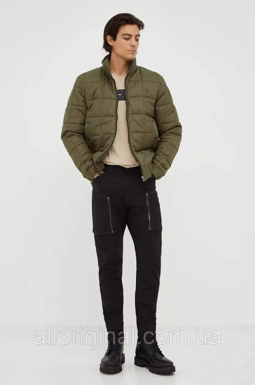 AllOriginal com ua Куртка G-Star Raw чоловіча колір зелений зимова РОЗМІРИ ЗАПИТУЙТЕ