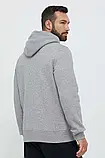 AllOriginal com ua Кофта Gant чоловіча колір сірий з капюшоном з аплікацією РОЗМІРИ ЗАПИТУЙТЕ, фото 3