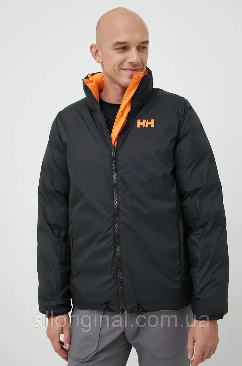 AllOriginal com ua Двостороння пухова куртка Helly Hansen HH REVERSIBLE DOWN чоловіча колір помаранчевий 53890