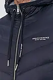 AllOriginal com ua Пухова куртка Armani Exchange чоловіча колір синій зимова РОЗМІРИ ЗАПИТУЙТЕ, фото 6