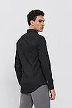 AllOriginal com ua Сорочка Emporio Armani чоловіча колір чорний regular класичний комір РОЗМІРИ ЗАПИТУЙТЕ, фото 4