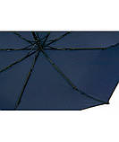 Парасолька чоловіча 02J автомат на 9 спиць з логотипом Mercedes-Benz Синій, фото 7