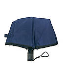 Парасолька чоловіча 02J автомат на 9 спиць з логотипом BMW Синій, фото 3