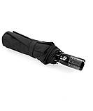 Парасолька чоловіча 02J автомат на 9 спиць з логотипом Toyota Чорний, фото 4