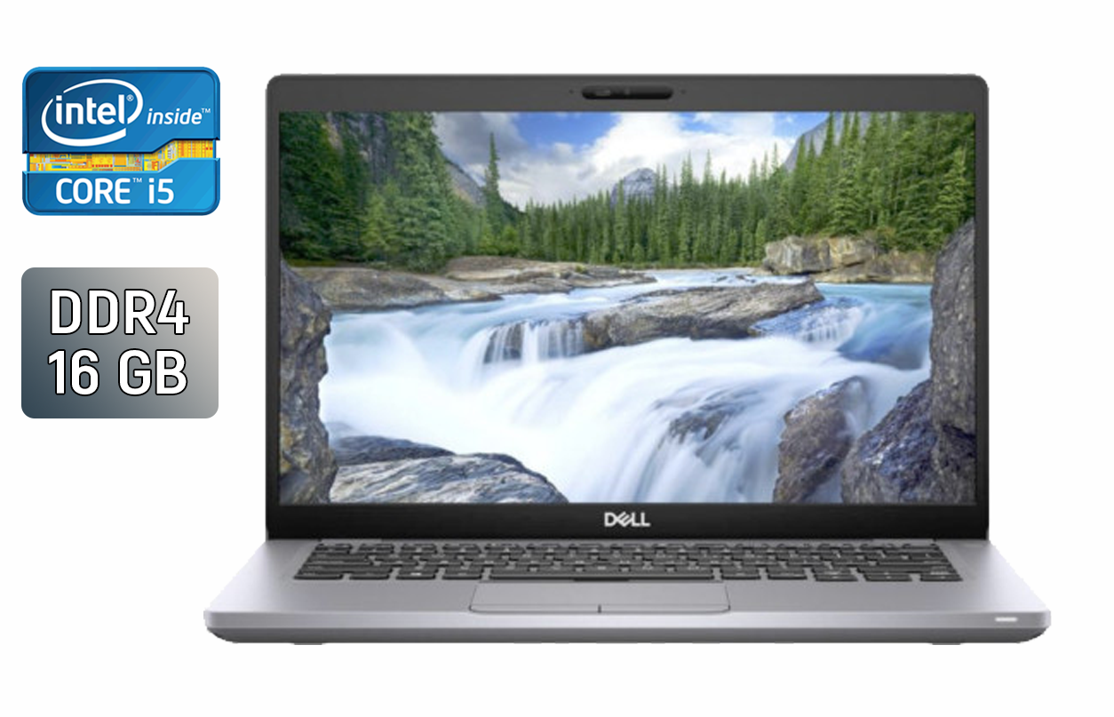 Ультрабук Б-клас Dell Latitude 5410/ 14" (1920x1080)/ Core i5-10310U/ 16 GB RAM/ 256 GB SSD/ UHD