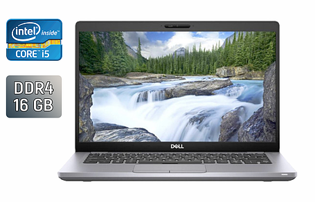 Ультрабук Б-клас Dell Latitude 5410/ 14" (1920x1080)/ Core i5-10310U/ 16 GB RAM/ 256 GB SSD/ UHD, фото 1