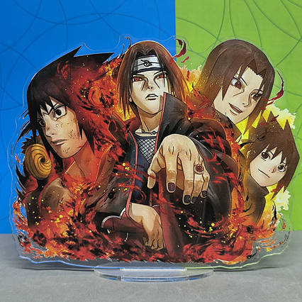 Фігурка Наруто Брати Учіха з акрилу (18см) / Naruto