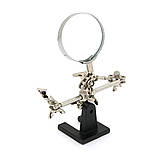 Тримач "тритья рука" TE-805, діамерт 60 мм, 3Х, Box, фото 2