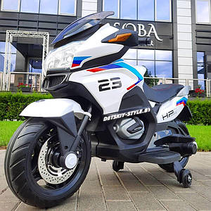 Дитячий електромобіль на акумуляторі з моторами 2*45 Ватів Bambi Racer M 4272EL-1 білий