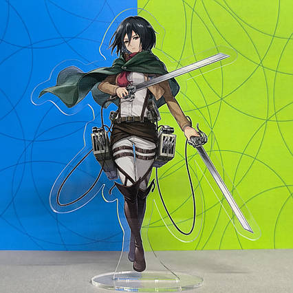 Акрилова статуетка Атака титанів Микаса (18 см) / Attack On Titan