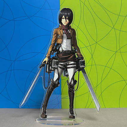 Акрилова статуетка Атака титанів Микаса (18 см) / Attack On Titan