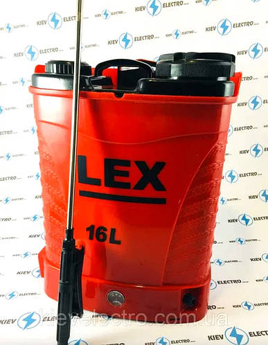 Опрыскиватель для растений LEX (16л/ 12В / 15Ач), Опрыскиватель для ...