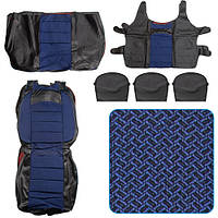 Майки на сидіння 2+1 BUS+3подг універсальні сині