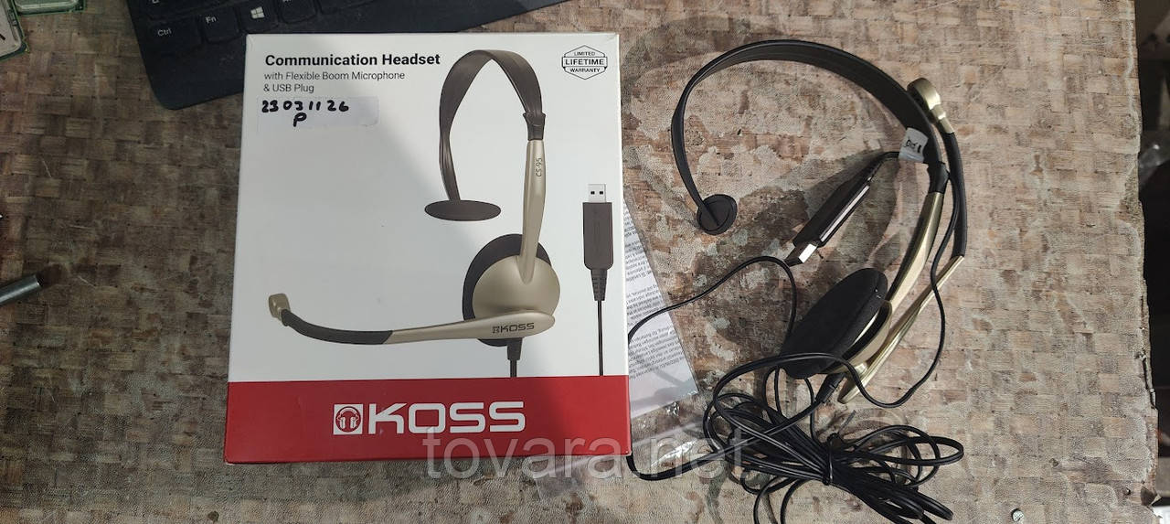 Гарнітура Koss CS95 Mono USB 195512.101 No 23031126