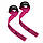 Лямки для тяги RDX S4 Gym Cotton Gel Straps Pink Plus, фото 3