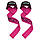 Лямки для тяги RDX S4 Gym Cotton Gel Straps Pink Plus, фото 4