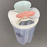 Контейнер для сипких 2,5 л із 4 відділеннями та мірною шкалою 12,3 х 24,5 х 13,8 см, фото 9