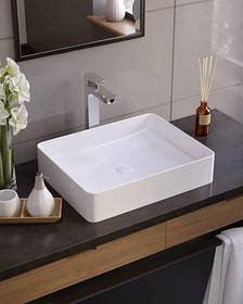 Раковина KOLLER POOL Kvadro KR-0510-WB 510х405 біла