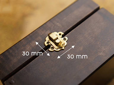 Замок для скриньок. 30х30мм