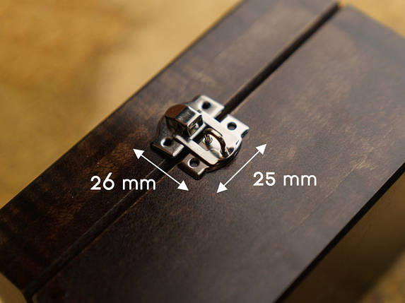 Замок під ключ. 25х26мм, фото 1