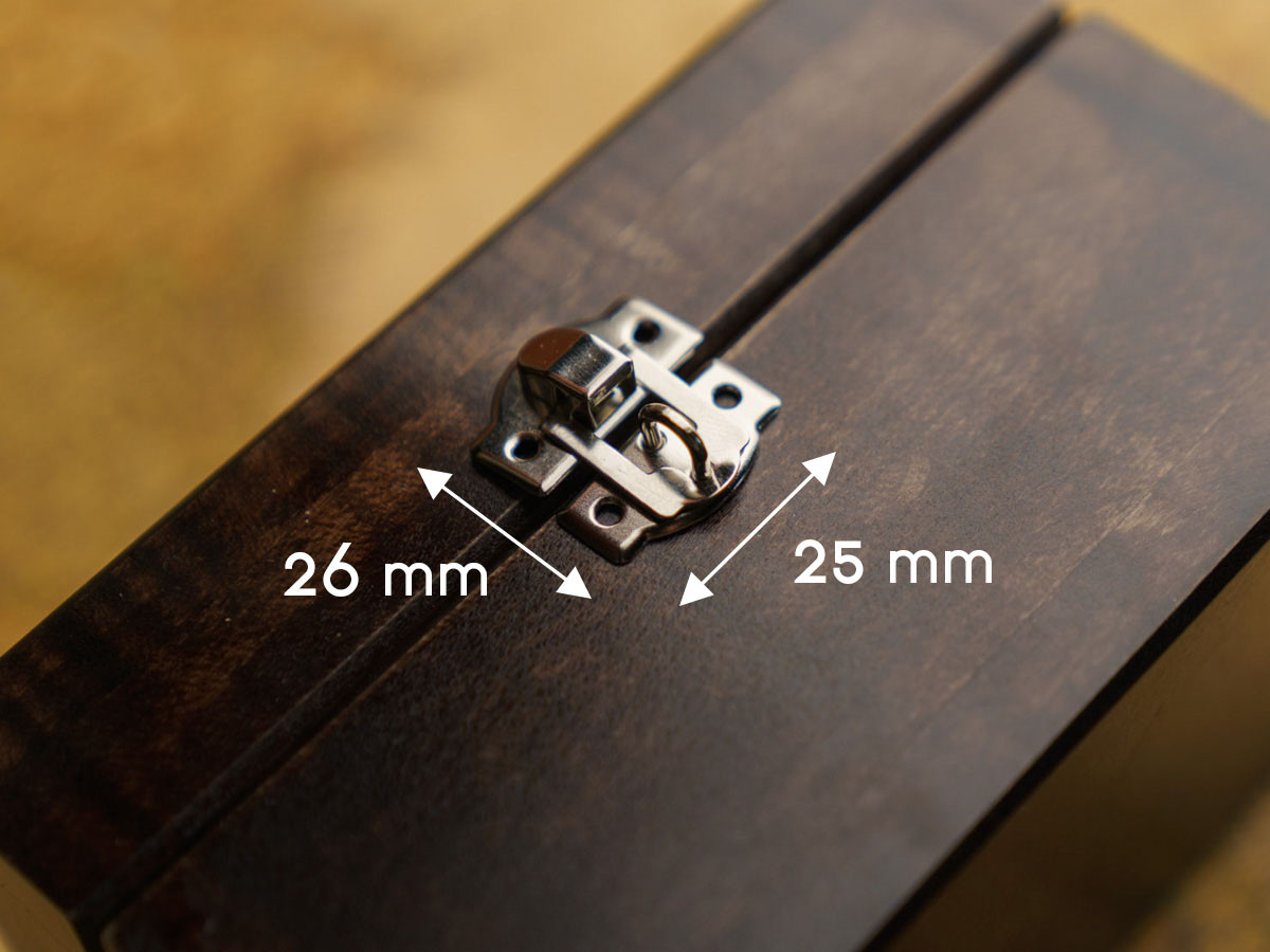 Замок під ключ. 25х26мм