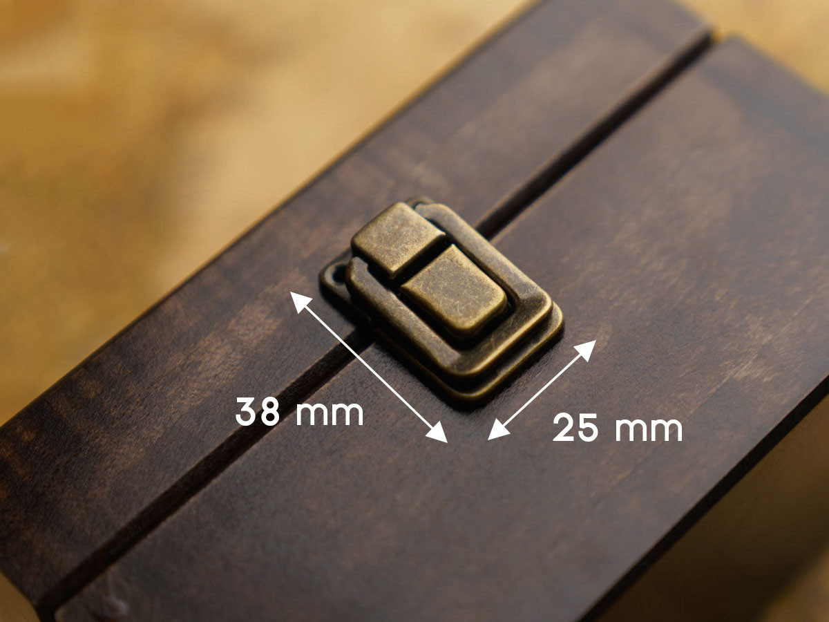 Замок темний. 38х25мм