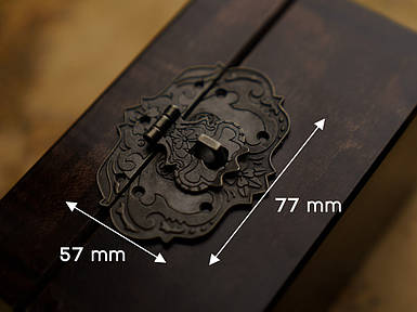 Замок під старовину. 77х57мм