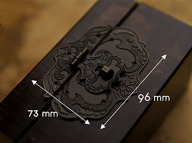 Замок декоративний. 96х73мм