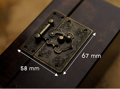 Замок квадратний. 67х58мм