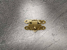 Замок. Колір  "антик". 37х21мм, фото 3