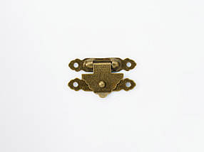 Замок. Колір  "антик". 37х21мм, фото 4