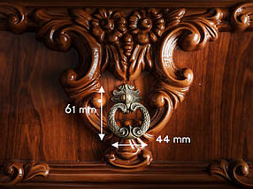 Ручка під старовину. 44х61мм, фото 2