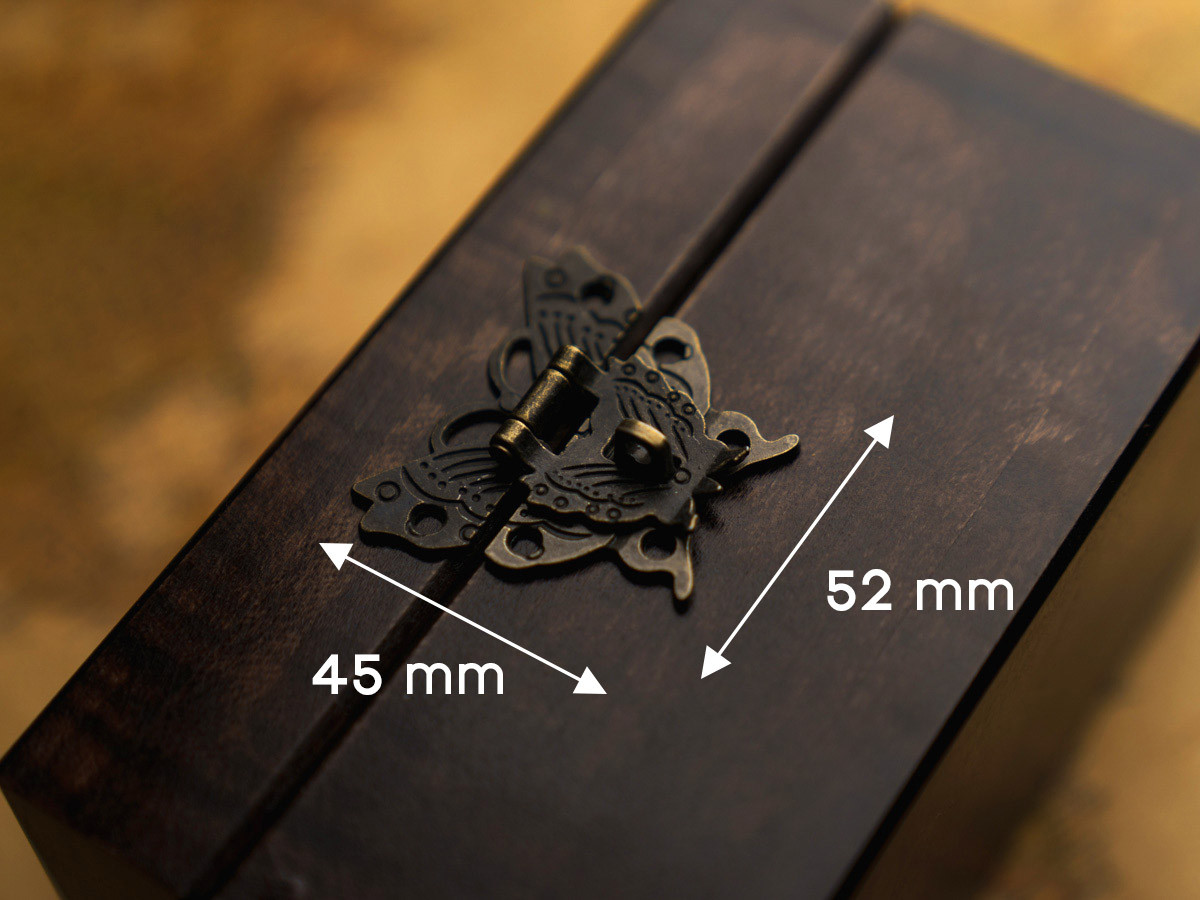 Замочок-"метелик". Під колодку. 52х45мм