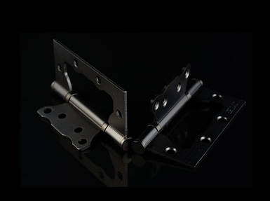 Дверна петля накладна метелик. 100х75х2,5-В2