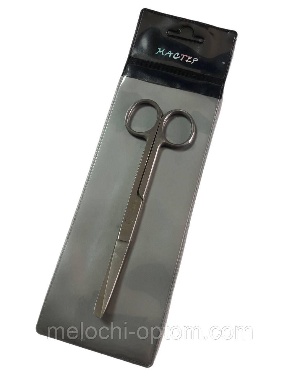 Ножиці медичні МАЙСТЕР тупокінцеві загнуті 14.5 см