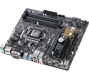 Материнська плата s1151 g6-7 Intel B150 4*DDR4 Asus B150M-C mATX б/у