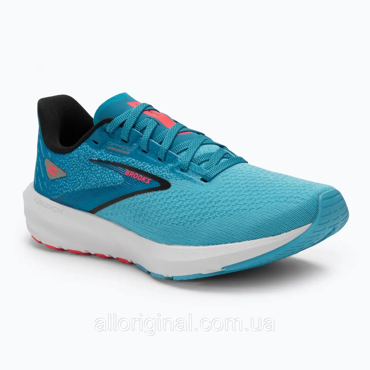 AllOriginal com ua Кросівки для бігу жіночі Brooks Launch 10 crystal seas/blue jay/black РОЗМІРИ ЗАПИТУЙТЕ