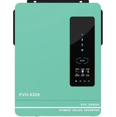 Гібридний інвертор Anern AN-SCI-EVO-6200, 48 В, 6200 Вт (безперебійник, UPS, ДБЖ)