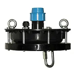 Оголовок на обсадну трубу для свердловини герметичний (антивандальний) 125мм (Ø50мм)