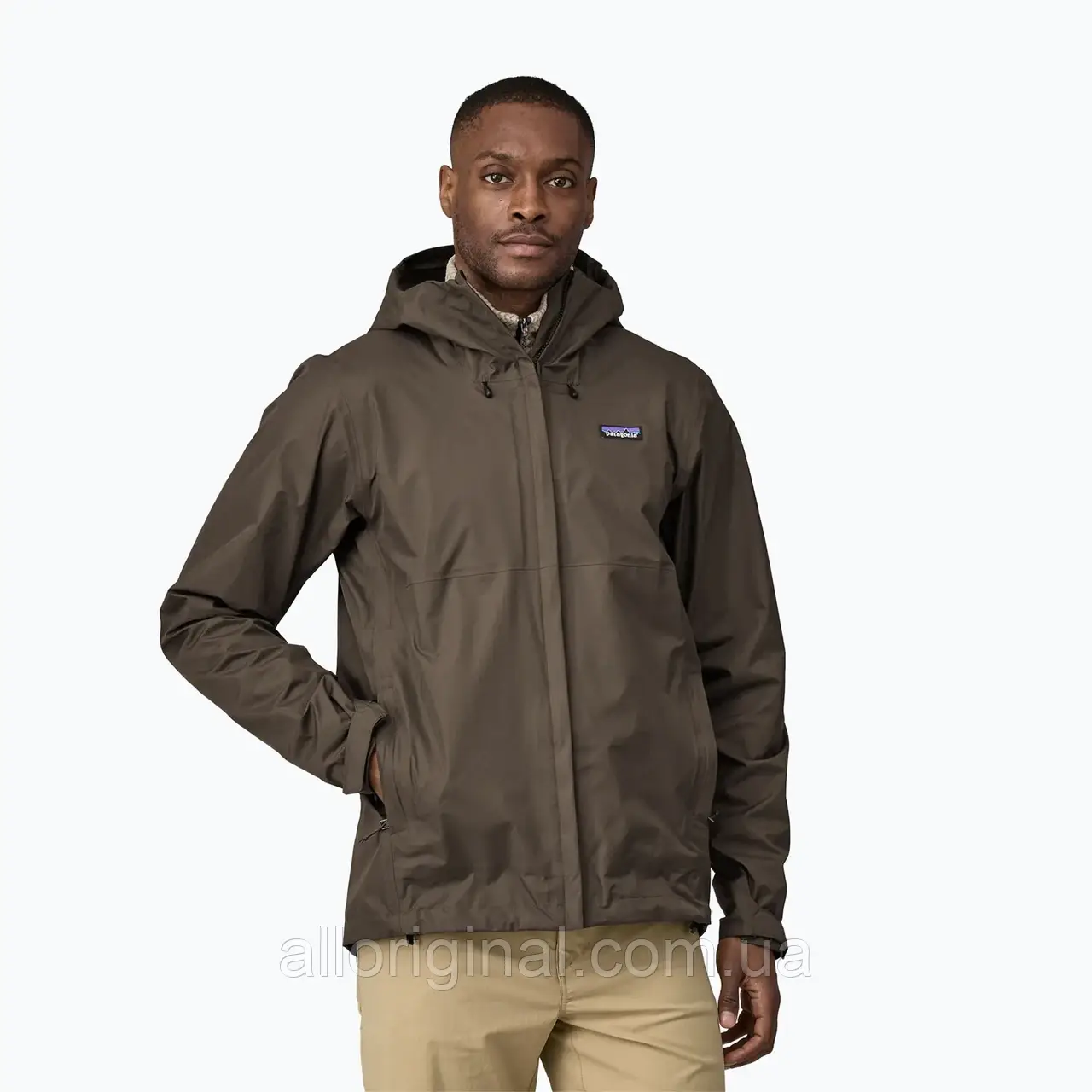 AllOriginal com ua Чоловіча дощовик Patagonia Torrentshell 3L темний горіх РОЗМІРИ ЗАПИТУЙТЕ