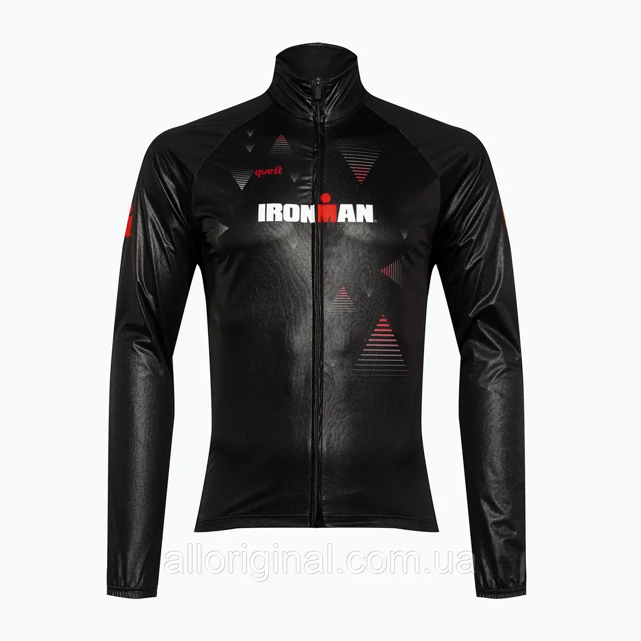 AllOriginal com ua Чоловіча велосипедна куртка Quest Pro Iron Man чорна РОЗМІРИ ЗАПИТУЙТЕ