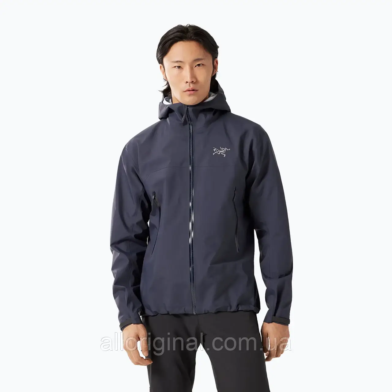 AllOriginal com ua Чоловіча куртка від дощу Arc'teryx Beta чорний сапфір РОЗМІРИ ЗАПИТУЙТЕ