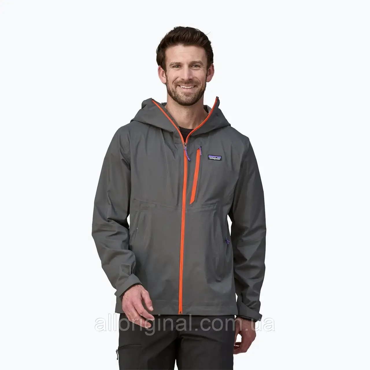 AllOriginal com ua Чоловіча куртка Patagonia Granite Crest Rain jacket forge grey РОЗМІРИ ЗАПИТУЙТЕ