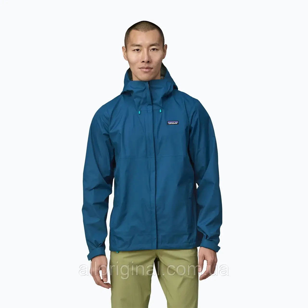 AllOriginal com ua Чоловіча дощова куртка Patagonia Torrentshell 3L нескінченно синя РОЗМІРИ ЗАПИТУЙТЕ