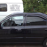 Дефлектори вікон (Вітровики) Kia Spectra/Shuma/Sephia 2000-2007, фото 3