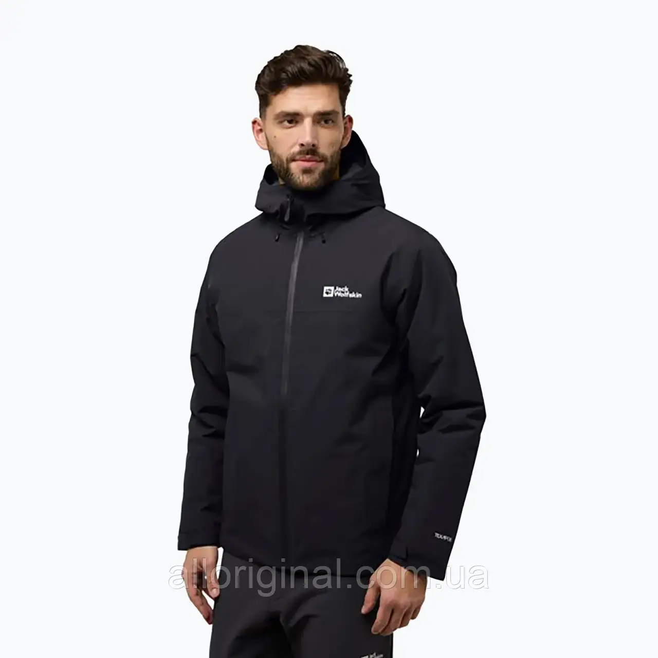 AllOriginal com ua Чоловічий пуховик Jack Wolfskin Wisper Ins чорний РОЗМІРИ ЗАПИТУЙТЕ