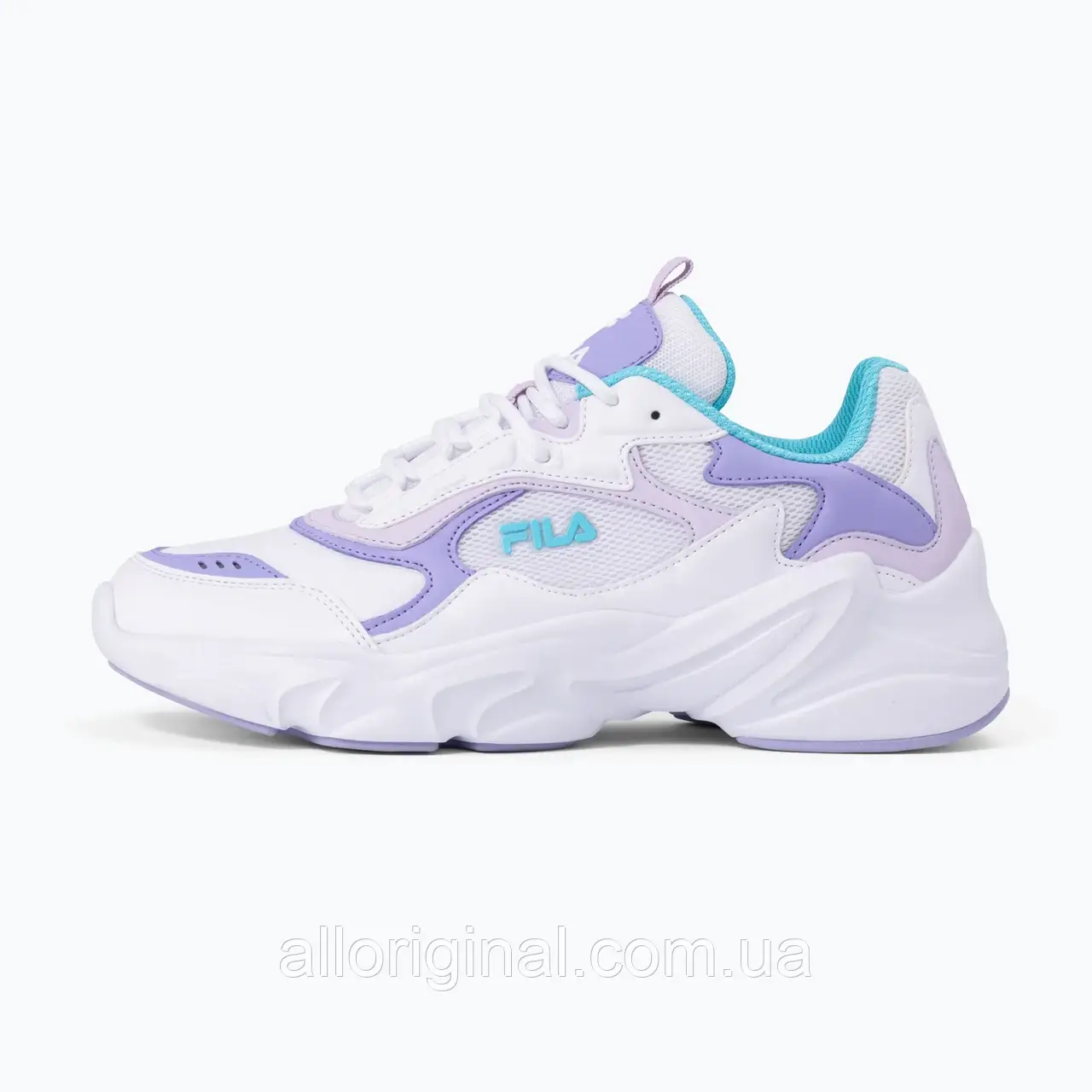 AllOriginal com ua Кросівки жіночі FILA Collene Cb white/sweet lavander РОЗМІРИ ЗАПИТУЙТЕ